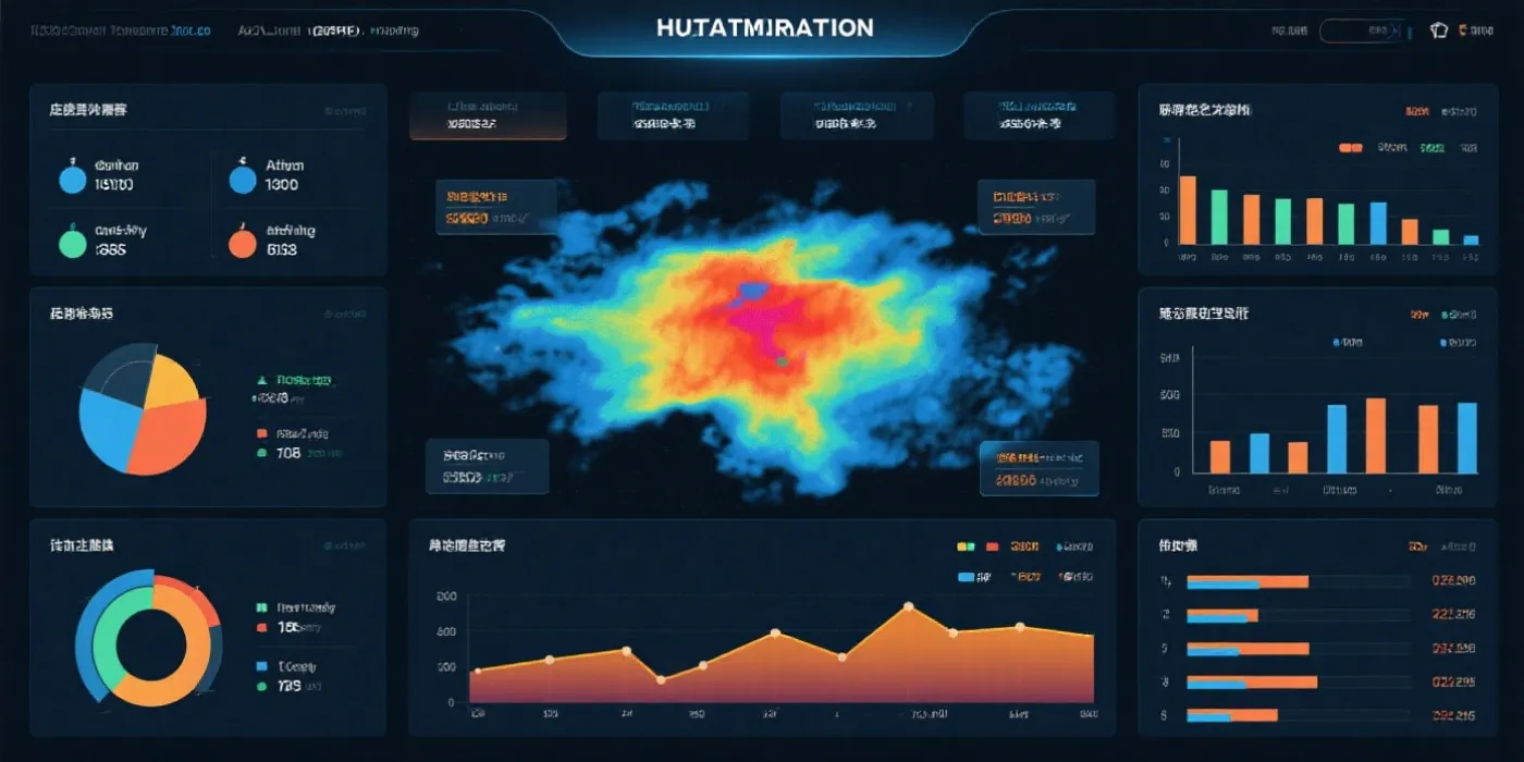 赛事数据分析可视化示意图